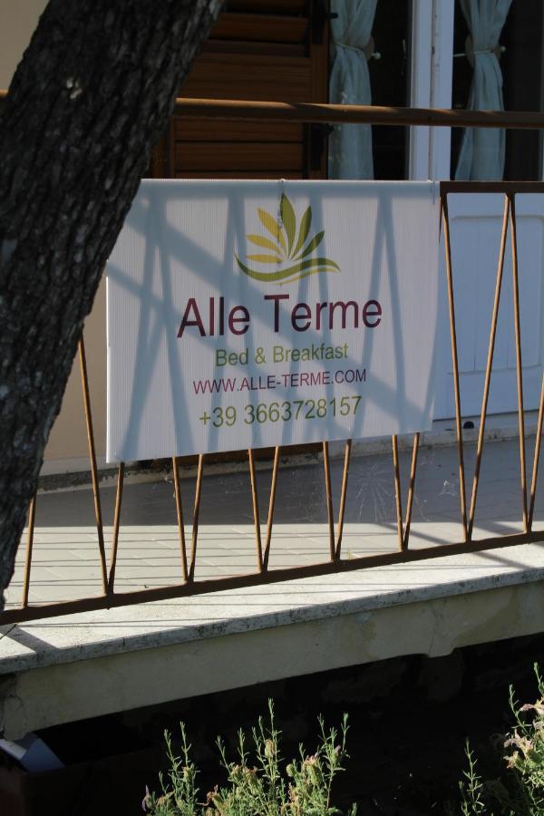 Alle Terme B&B ラポラーノ・テルメ エクステリア 写真